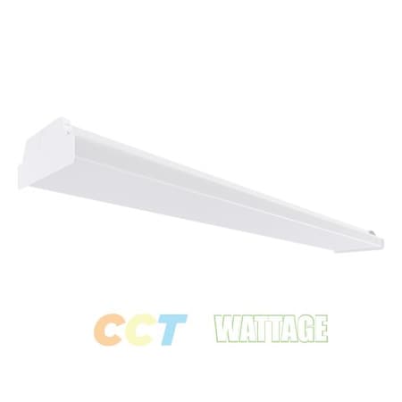 Portor 4FT LED Wraparound Luminaire, CCT and Wattage Selector PT-WA2-4F7I-3CP